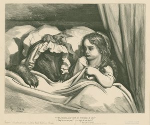 Oh, Granny, your teeth are tremendous in size!